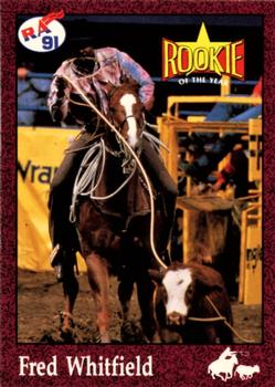 1991 Rodeo America Set B #12 Fred Whitfield Front